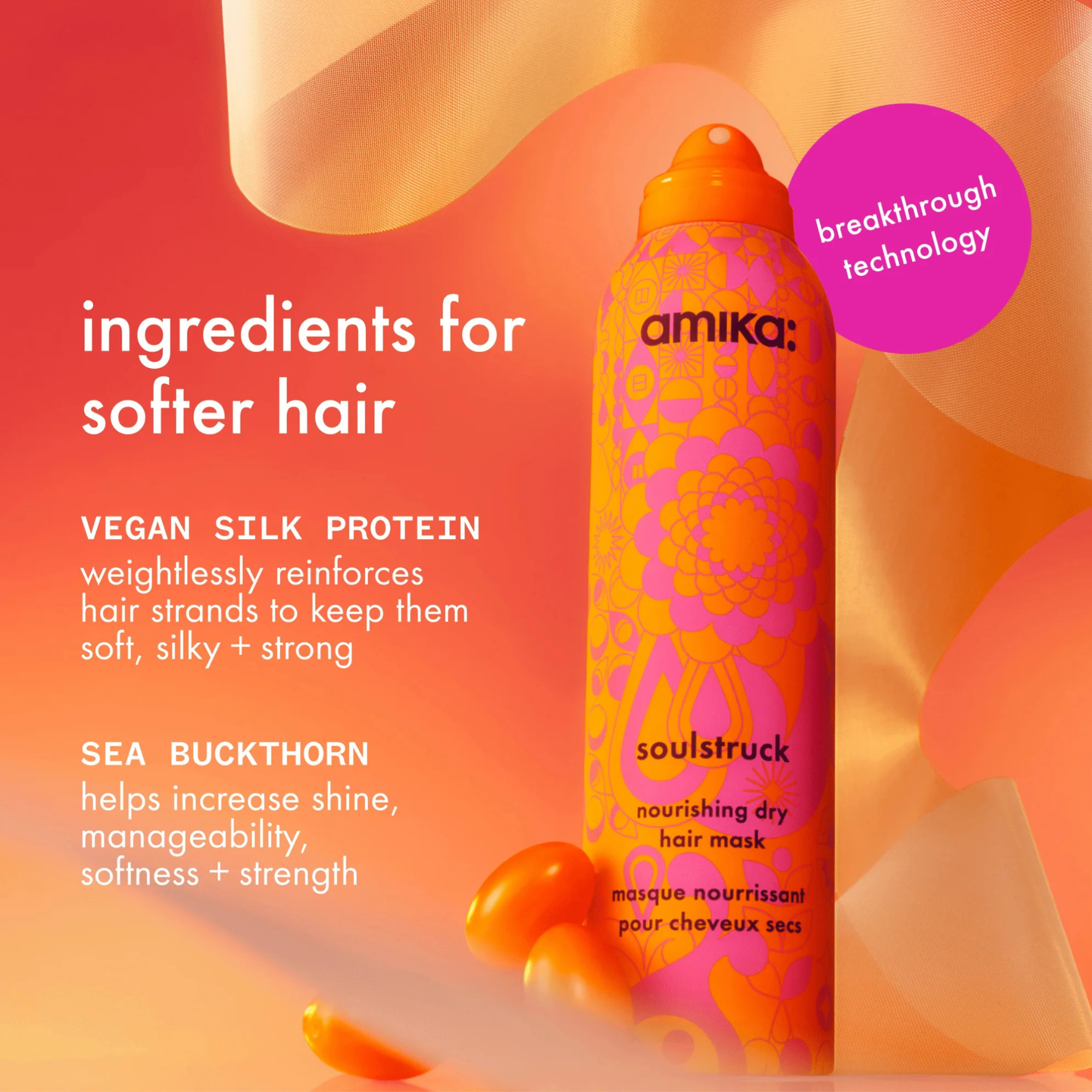 SOULSTRUCK - MASQUE NOURRISSANT SANS RINÇAGE POUR CHEVEUX SEC