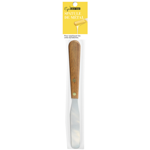 EPILDERME_Spatule en acier inoxidable pour cire_-_Gisèle produits de beauté