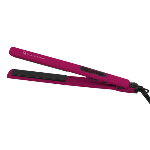 Straighten Out - Fer plat numérique-Fers||Irons-RELAXUS BEAUTY-1po-Magenta-Gisèle produits de beauté