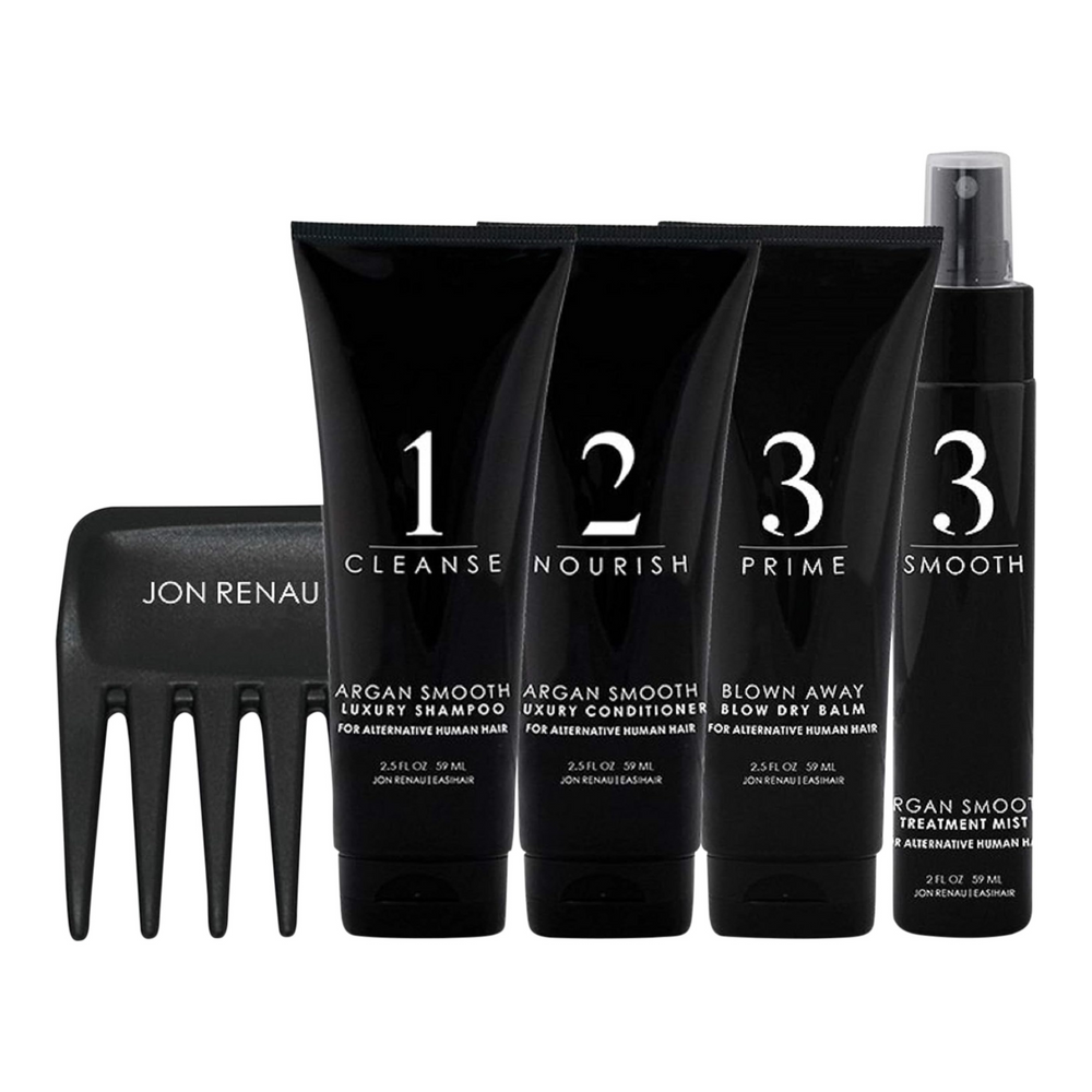 JON RENAU_Synthetic Fiber Care System_5 piece kit-_Gisèle produits de beauté