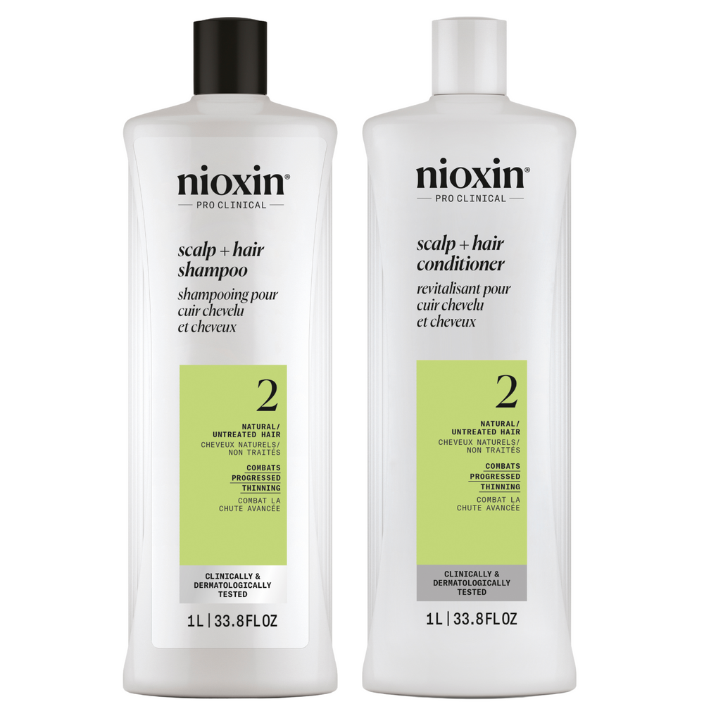 SYSTÈME 2 - DUO CLEANSER SHAMPOOING ET SCALP THERAPY REVITALISANT