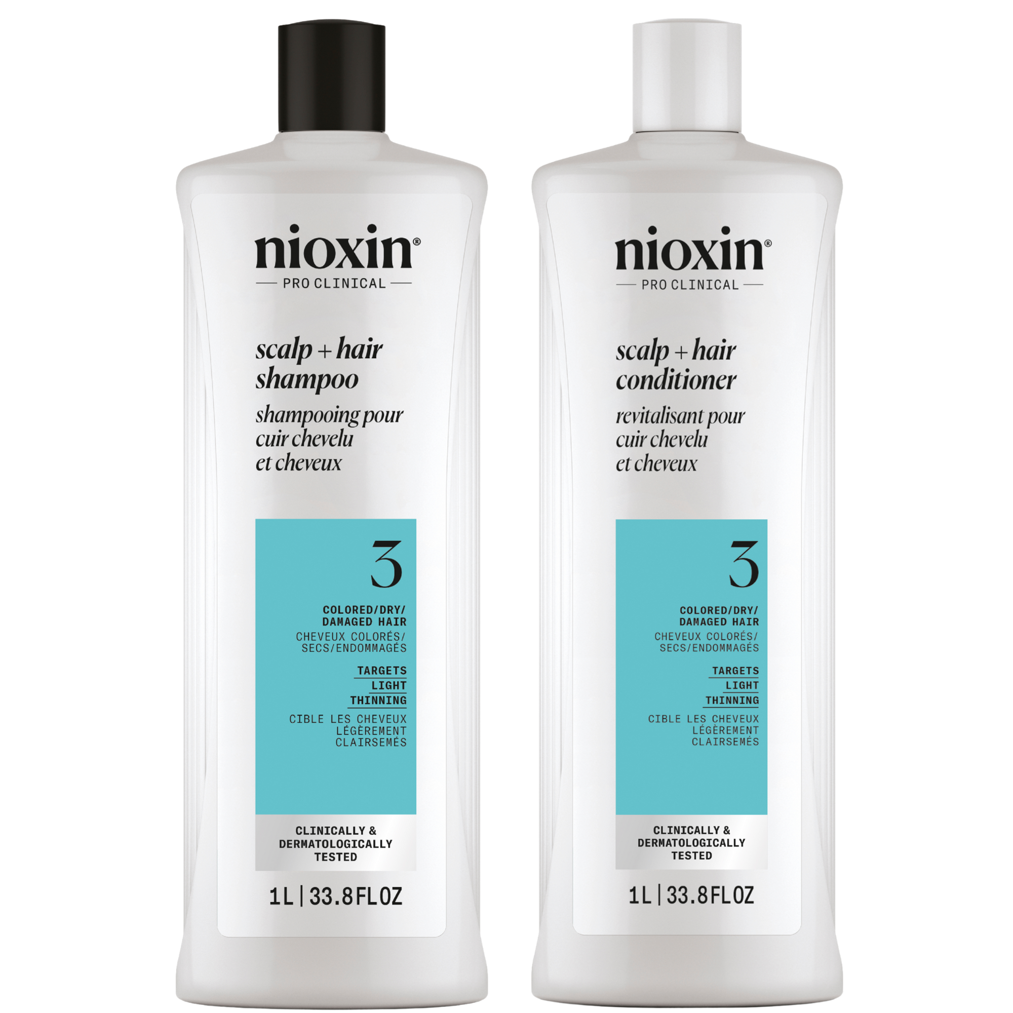 CLEANSER AND SCALP THERAPY CONDITIONER DUO - SYSTEM 3