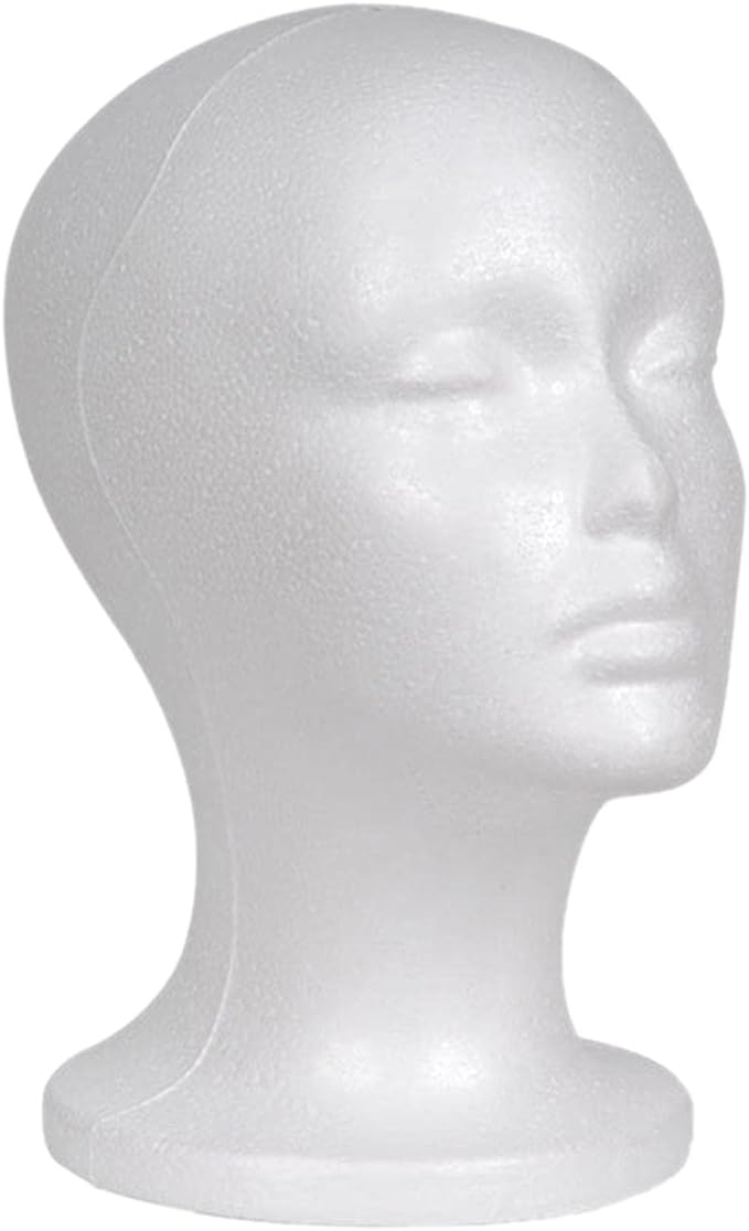 Support à perruque en styromousse-Accessoires et supports prothèse||Wig Accessories and Stands-Gisèle Produits de Beauté-Gisèle produits de beauté