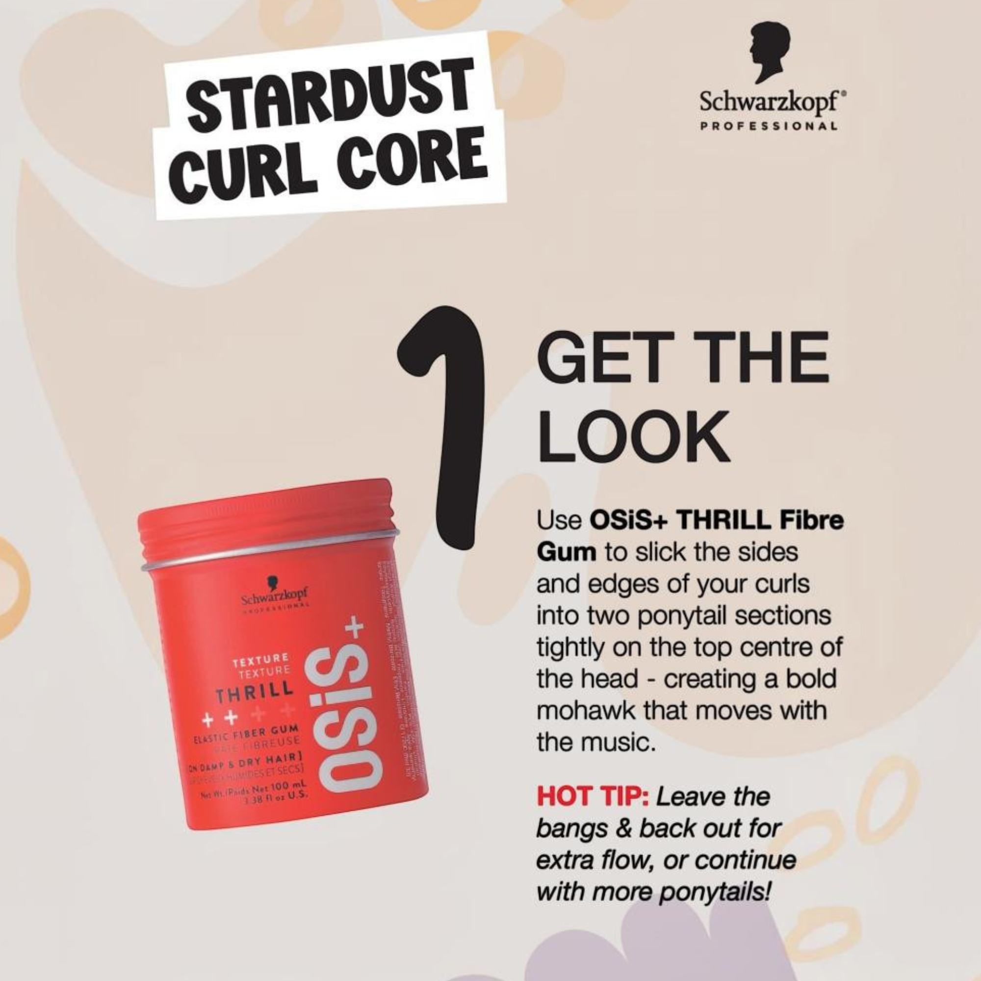 TRIO - COEUR DE BOUCLES STARDUST