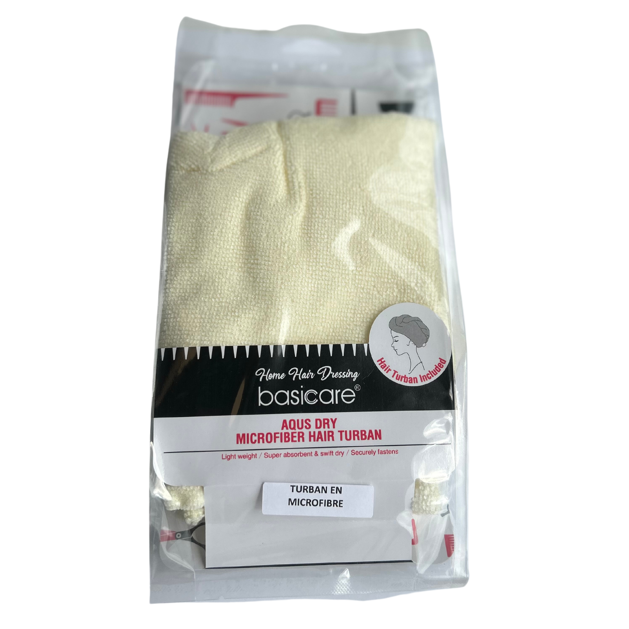 TURBAN EN MICROFIBRE