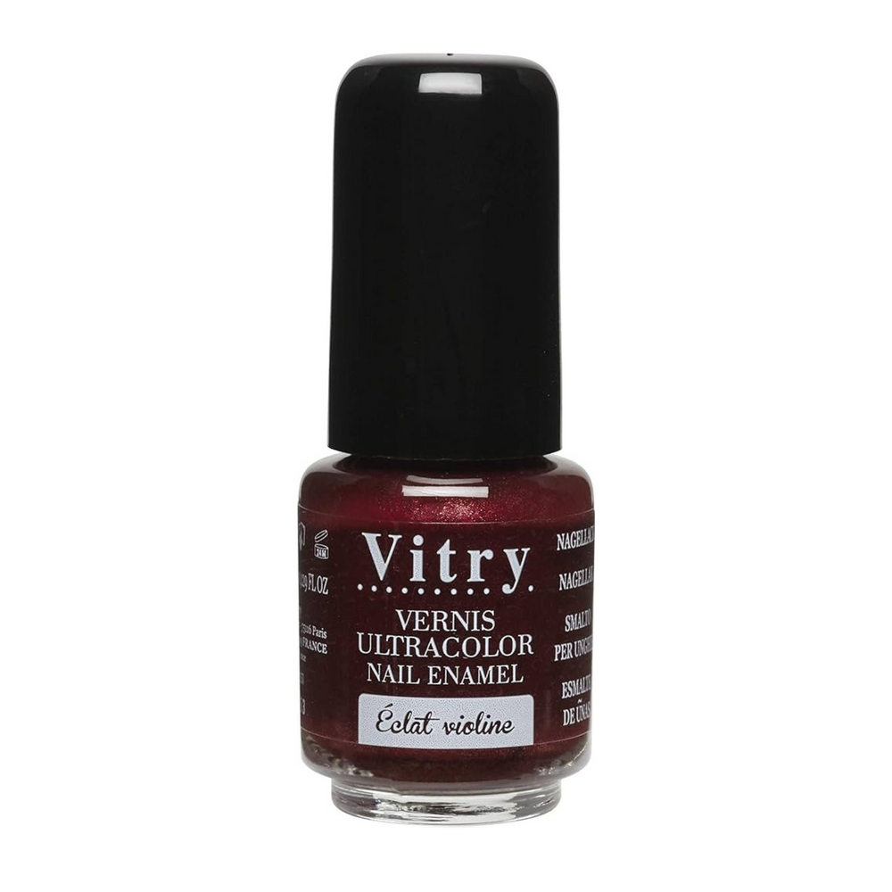 VITRY_Vao Mini - Vernis à ongles_4ml-Éclat violine||Purple Radiance_Gisèle produits de beauté