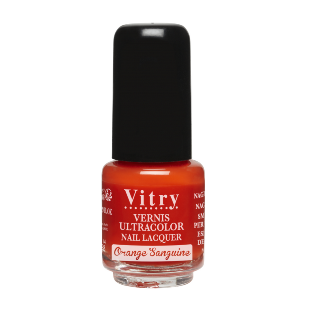 VITRY_Vao Mini - Vernis à ongles_4ml-Orange Sanguine||Red Orange_Gisèle produits de beauté