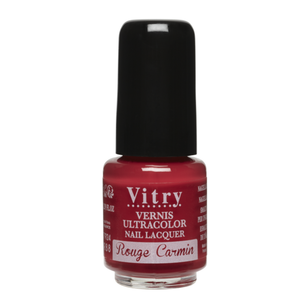 VITRY_Vao Mini - Vernis à ongles_4ml-Rouge Carmin||Rouge Carmin_Gisèle produits de beauté