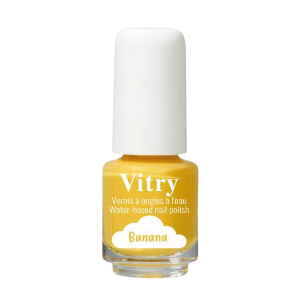 VITRY_Vernis à ongles naturel à base d'eau_Banana-4ml_Gisèle produits de beauté