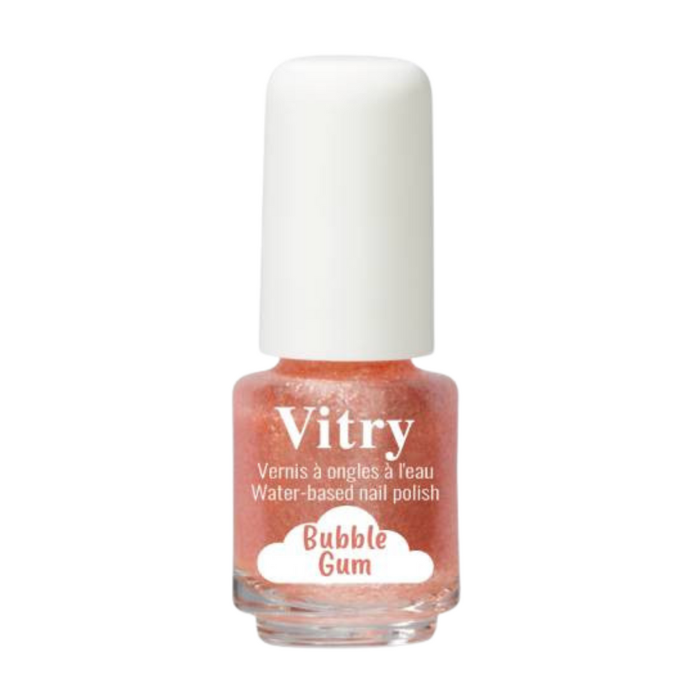 VITRY_Vernis à ongles naturel à base d'eau_Bubble gum-4ml_Gisèle produits de beauté