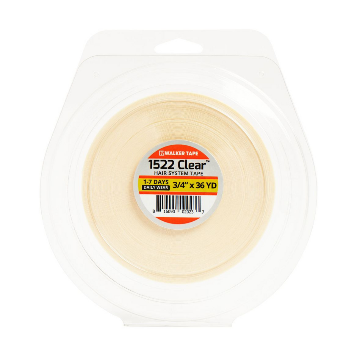 WALKER TAPE_Walker Tape - Tape à prothèse 1522 clear_3/4'' x 36YD-Clair_Gisèle produits de beauté