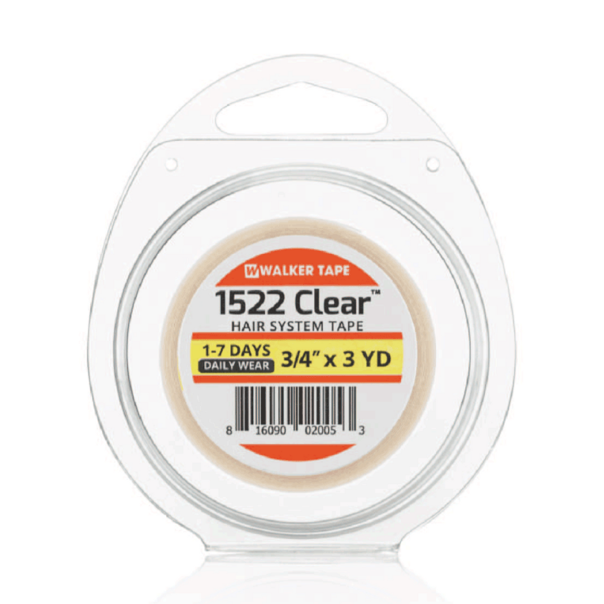 WALKER TAPE_Walker Tape - Tape à prothèse 1522 clear_3/4'' x 3YD-Clair_Gisèle produits de beauté