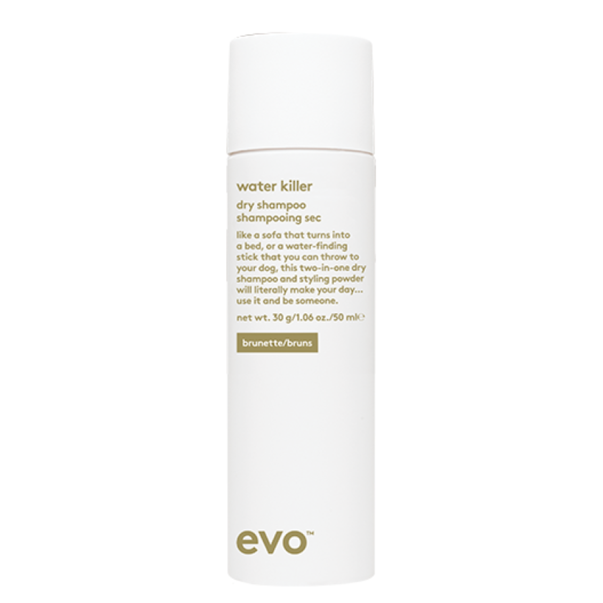 WATER KILLER - SHAMPOOING SEC CHEVEUX BRUNS