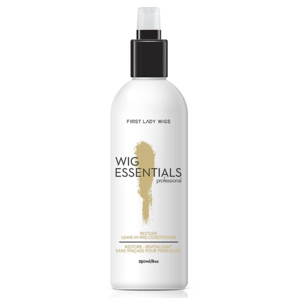 Wig Essential Professional - Revitalisant sans rinçage pour perruque-Nettoyants et entretien pour pièces de cheveux||Cleaners & Maintenance for Hair Pieces-FIRST LADY-8oz-Gisèle produits de beauté