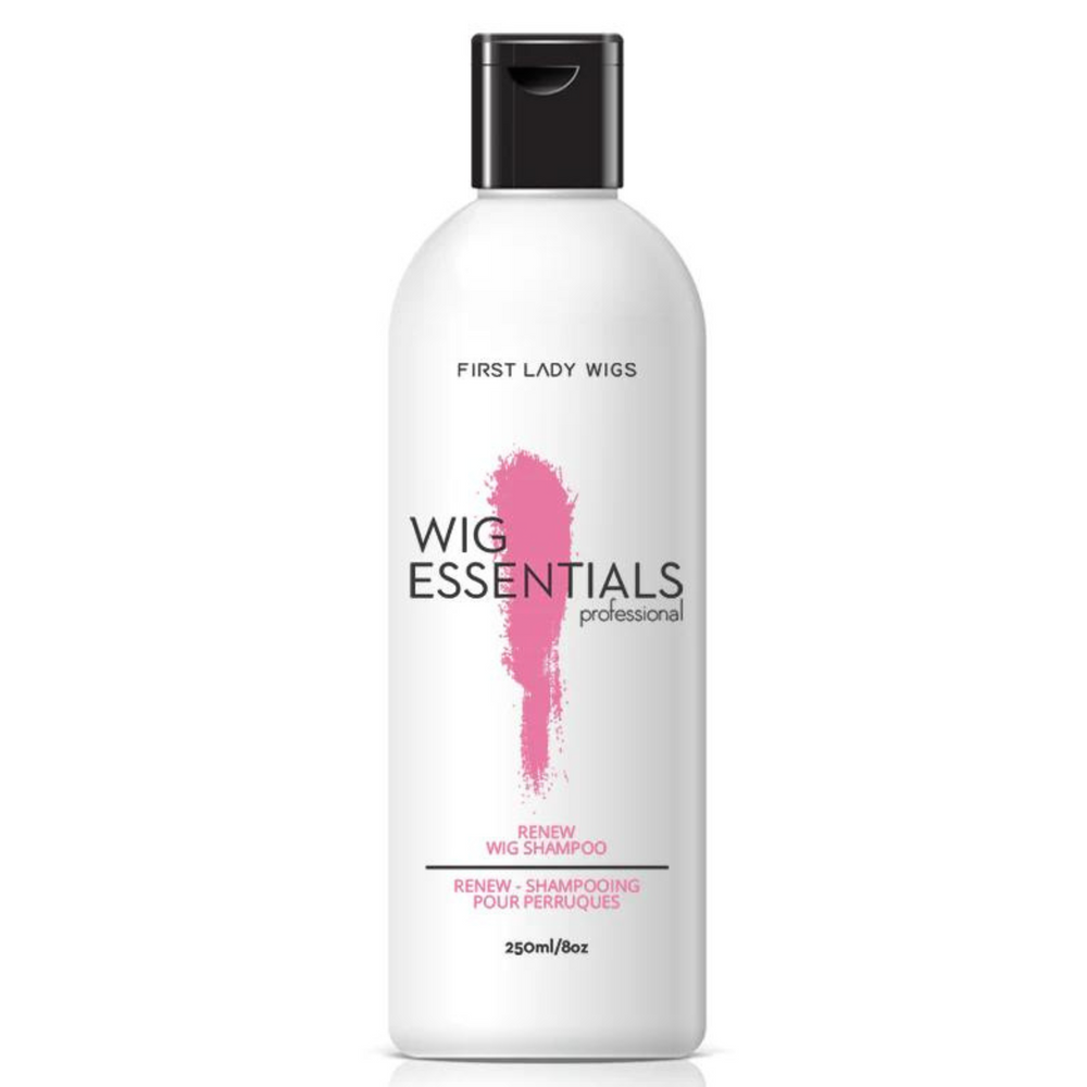 Wig Essential Professional - Shampooing pour perruque-Nettoyants et entretien pour pièces de cheveux||Cleaners & Maintenance for Hair Pieces-FIRST LADY-8oz-Gisèle produits de beauté