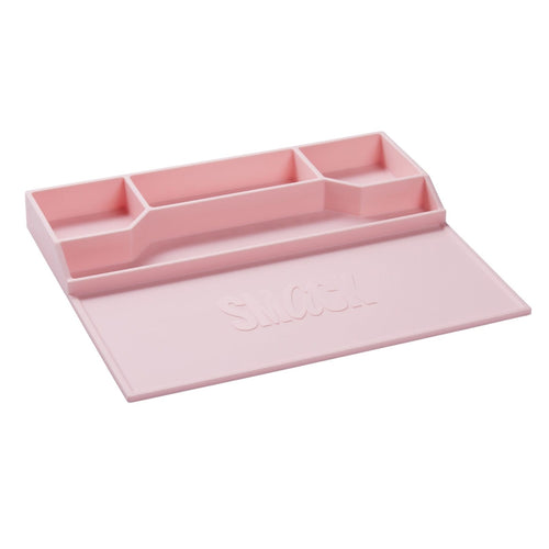 SMACK_Smack - Plateau organisateur d'esthétique en silicone_Rose-_Gisèle produits de beauté